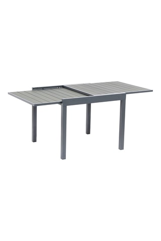 Mesa de jardim extensível - Cinzento - 90/180 x 73 x 90 cm