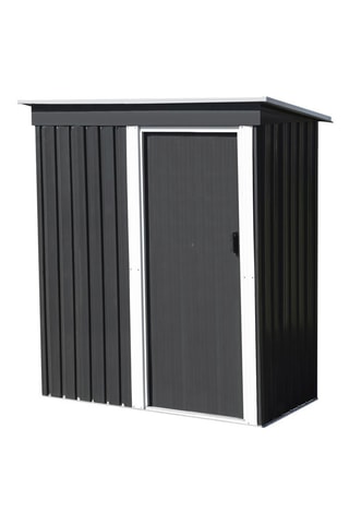 Abrigo de jardim - Antracite e branco - 2,2 m³