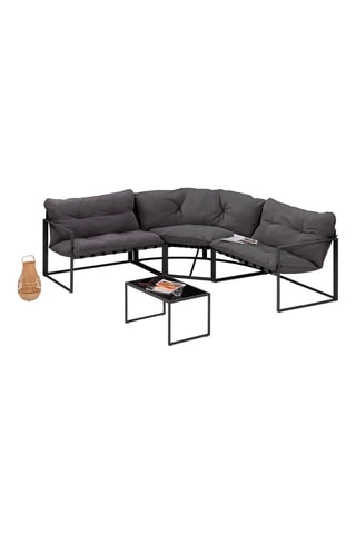 Conjunto de jardim de canto Tropéa - 6 lugares