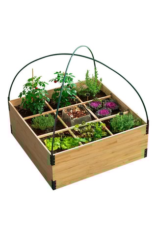 Estufa hortícola com compostor integrado - 100 x 100 x 90 cm