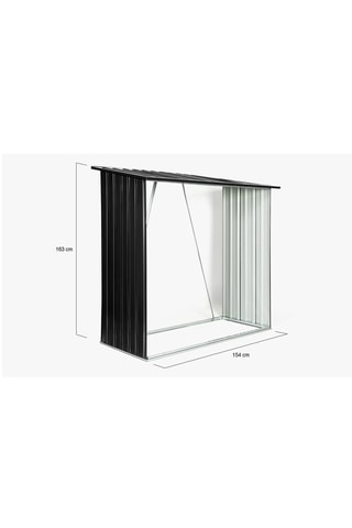 Abrigo para lenha - 2 m²