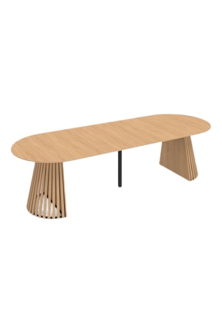 Mesa de jantar extensível - Até 12 pessoas - 100/300 x 75 x 110 cm