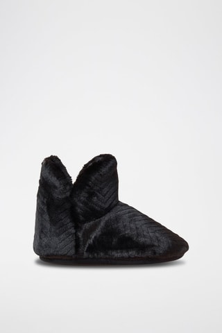 Botins forrados New Jaimie Preto
