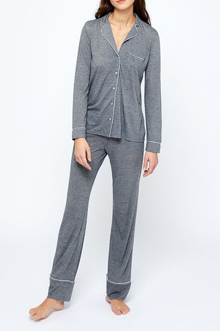 Camisa de noite Warm Day Cinzento