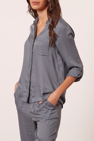 Camisa de pijama - Cinzento