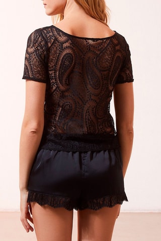 Top Caxemira Preto