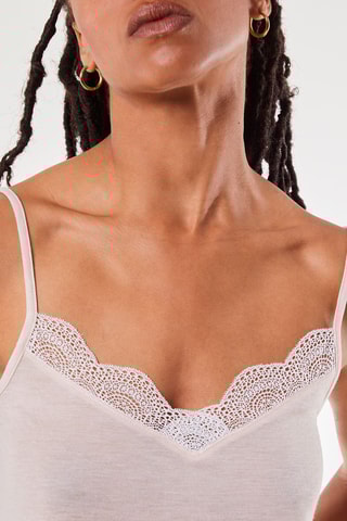 Camisola interior de pijama Warm Day - Rosa - Etam