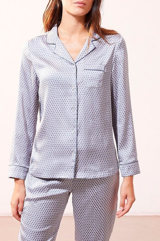 Camisa Damjan Azul-cobalto
