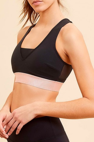 Soutien desportivo Back  Preto