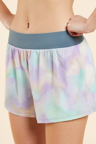 Calções tie and dye Be+ Malva
