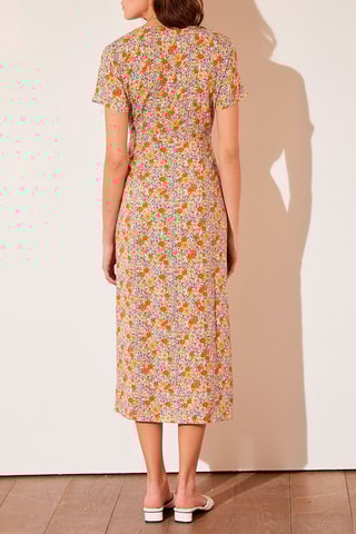 Vestido traçado Poesy Amarelo