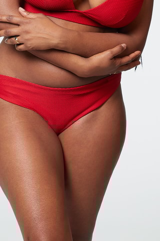 Parte de baixo de biquíni Vahine Vermelho