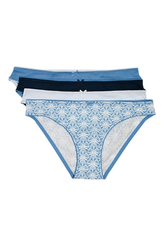 4 cuecas Jackiebluejeans - Azul