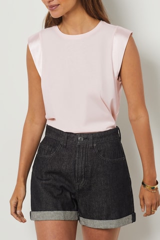 Camisola de alças - Rosa