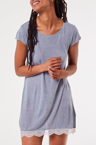 Camisa de dormir Warm - Azul-marinho