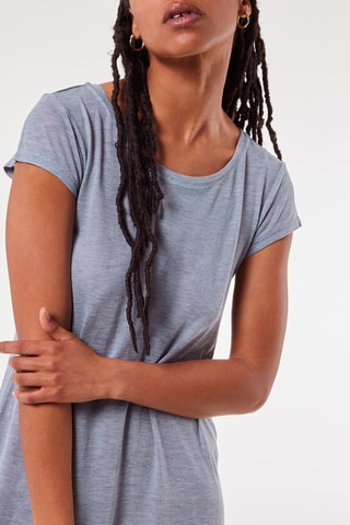 Camisa de dormir Warm - Azul-marinho