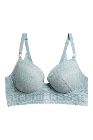 Soutien ampliforma Gravure - Azul-celeste