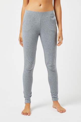 Calças de pijama - Cinzento mesclado