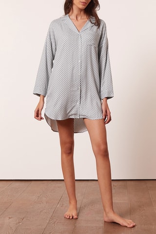 Camisa de pijama - Cinzento-escuro