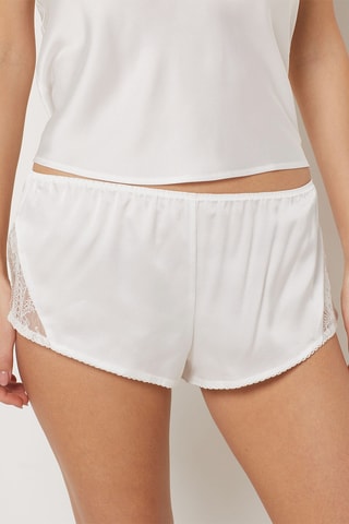 Calções de pijama - Branco