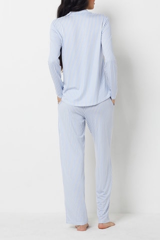 Camisa de pijama - Azul-celeste