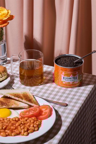 Thé English Breakfast bio Assam et Ceylan - Boîte métal - 100 g