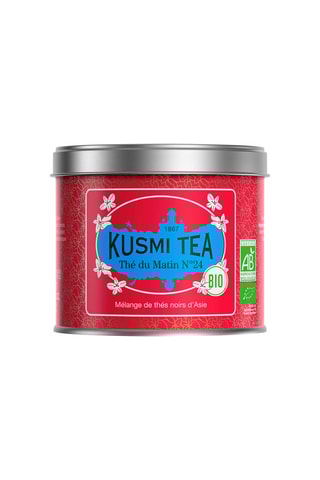 Thé du Matin n°24 bio Assam, Ceylan et Yunnan - Boîte vrac - 100 g