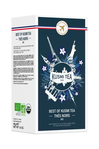 Assortiment de 24 sachets Best Of Thés Noirs bio Travel Edition - 48 g