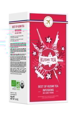Assortiment de 24 sachets Best Of Infusions Travel Edition - 48 g