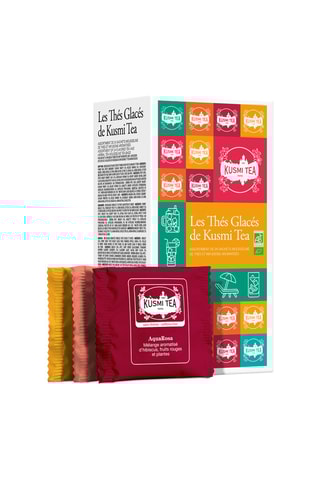 Assortiment de 24 sachets Les Thés glacés de Kusmi Tea bio - 48 g