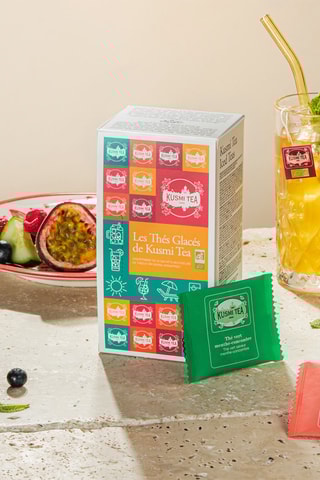Assortiment de 24 sachets Les Thés glacés de Kusmi Tea bio - 48 g