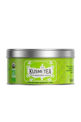 2 x Thés Verts Gingembre-Citron bio en boîte - 20 g