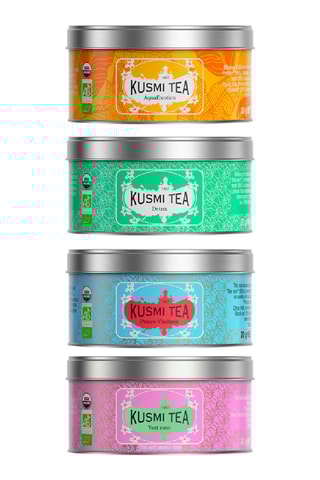 Assortiment de thés en boîtes Bio - 4 x 20 g