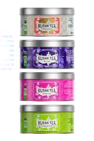Assortiment de thés en boîtes Bio - 3 x 20 g et 18 g