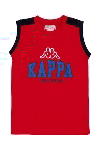 T-shirt en Bermuda - Rood en Marineblauw