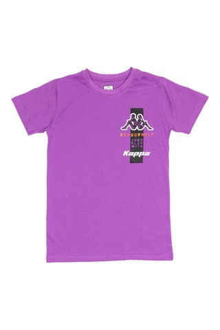 T-shirt en Short - Paars en Wit