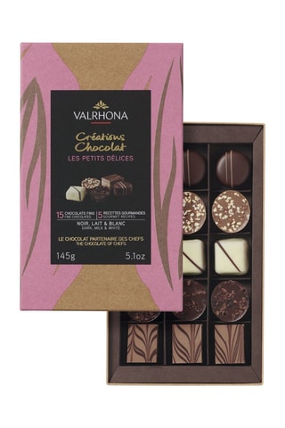 Coffret Créations Chocolat Les Petits Délices 15 chocolats - 145 g