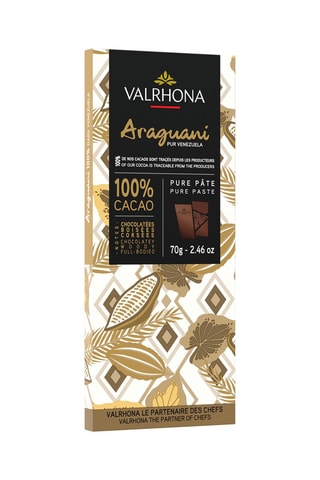 4 x Tablette Noir Araguani 100% - 
70 g
