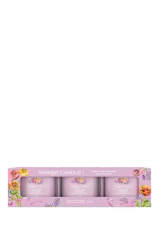 3 Glazen Votive Kaarsen Signature - Bouquet Artisanal