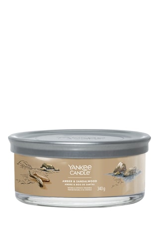 Geurkaars Signature - Amber en Sandelhout 5 Lonten