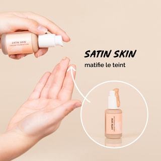 Fond de teint crème & correcteur - Satin Skin - 200 Sunburst & 100 Sand
