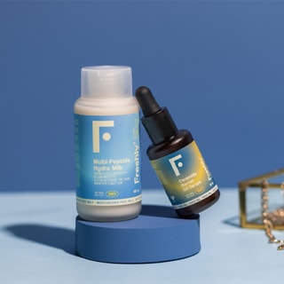 Sérum protecteur & lait hydratant - Céramides & peptides - Visage 