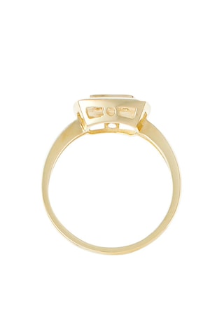 Anel Lima Ouro amarelo e diamantes