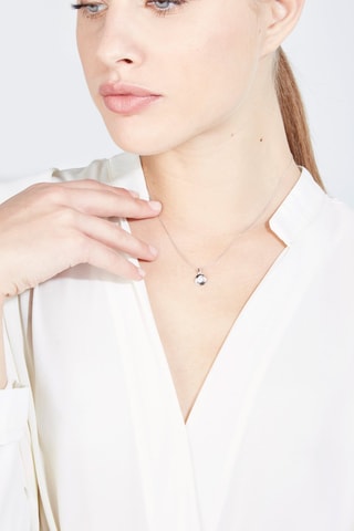 Pendente Round & Round Ouro branco e diamantes
