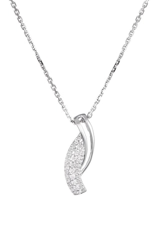 Pendente Kathleen   Ouro branco e diamantes