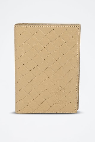 Portefeuille en cuir Azzano - Gris