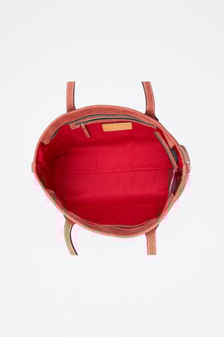 Cabas en nubuck Baceno - Rose