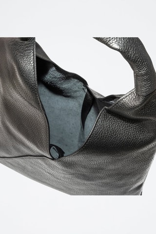 Sac porté épaule Agnana - Noir et doré