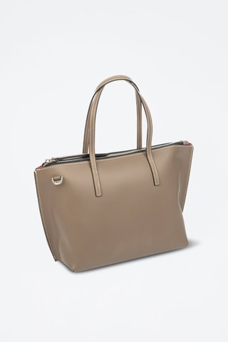 Cabas en cuir Ballao - Marron