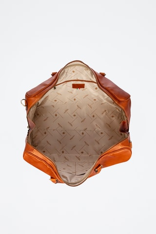 Sac de voyage en cuir Arquata - Marron
